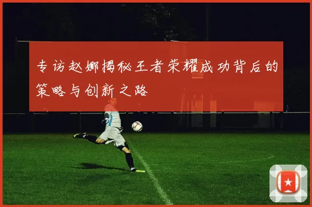专访赵娜揭秘王者荣耀成功背后的策略与创新之路
